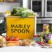 Marley Spoon Box on a counter with ingredients